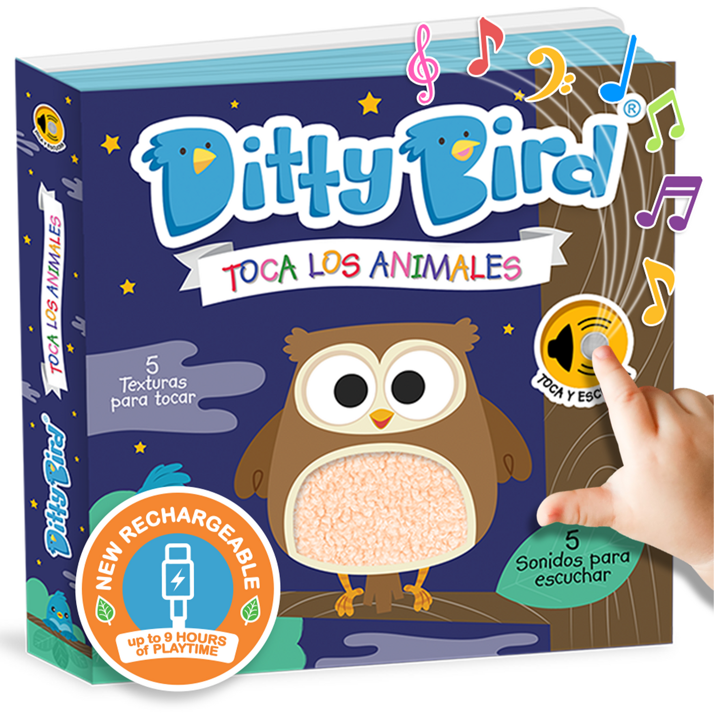 NEW! Toca Los Animales en Español | USB-C Rechargeable