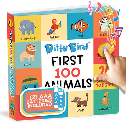 100 Animals Sound Book | AAA