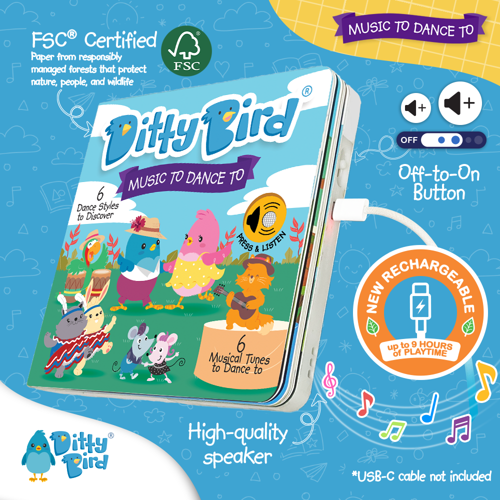 Music to Dance to | USB-C Rechargeable