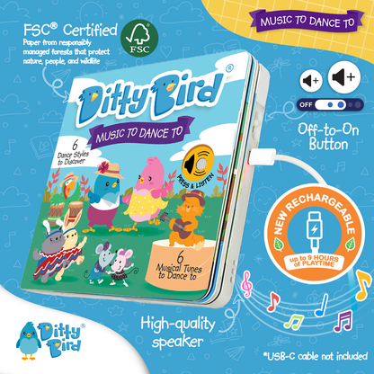 Music to Dance to | USB-C Rechargeable