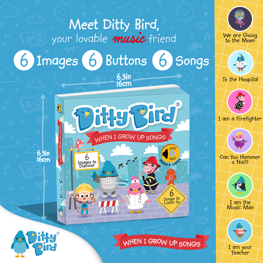 When I Grow Up Songs | USB-C Rechargeable