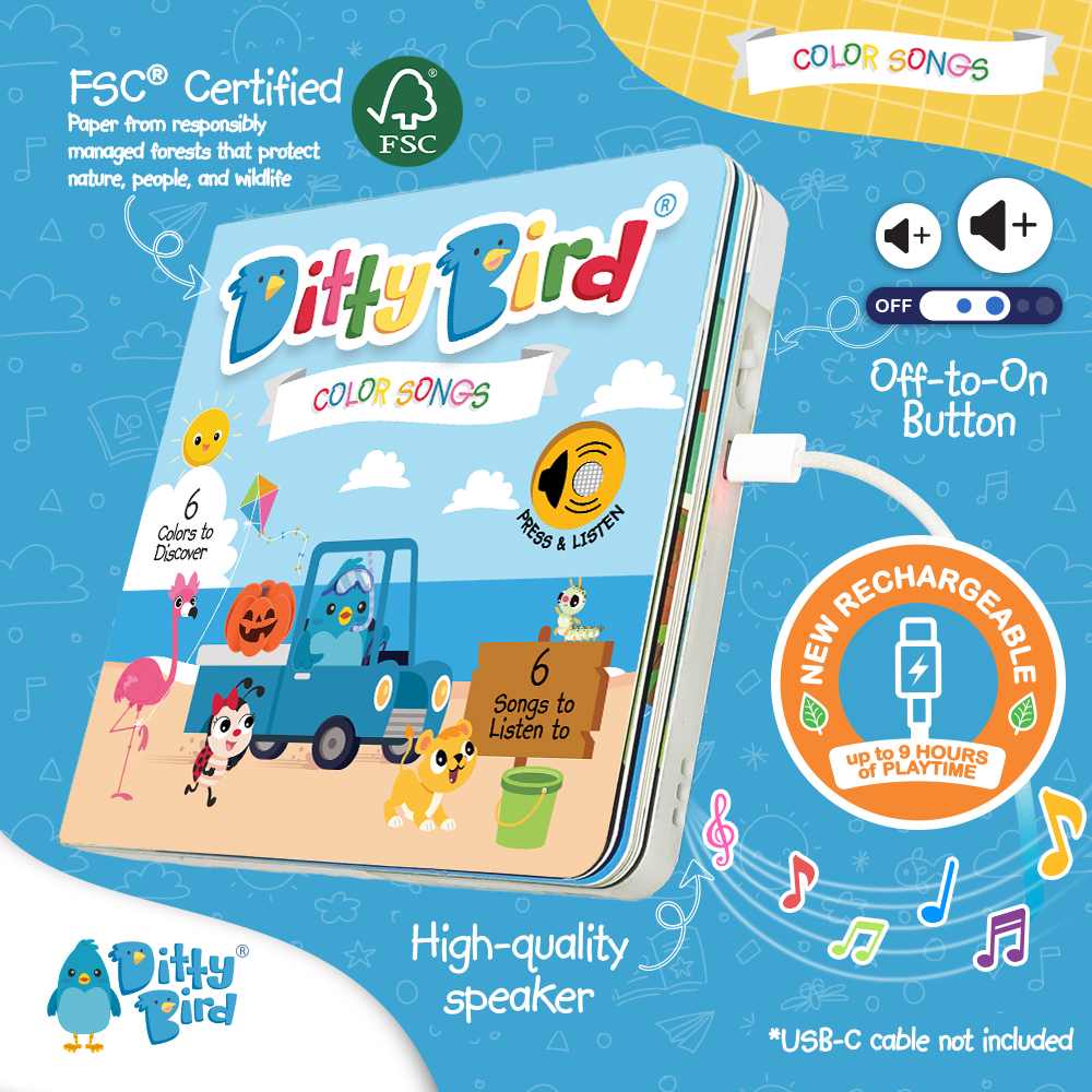 Color Songs | USB-C Rechargeable