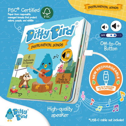 Instrumental Songs | USB-C Rechargeable