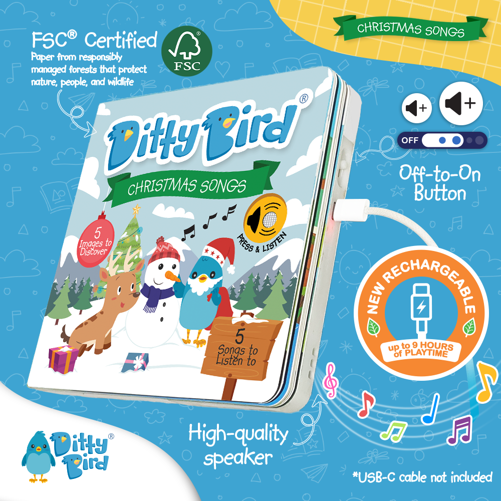 Christmas Songs | USB-C Rechargeable