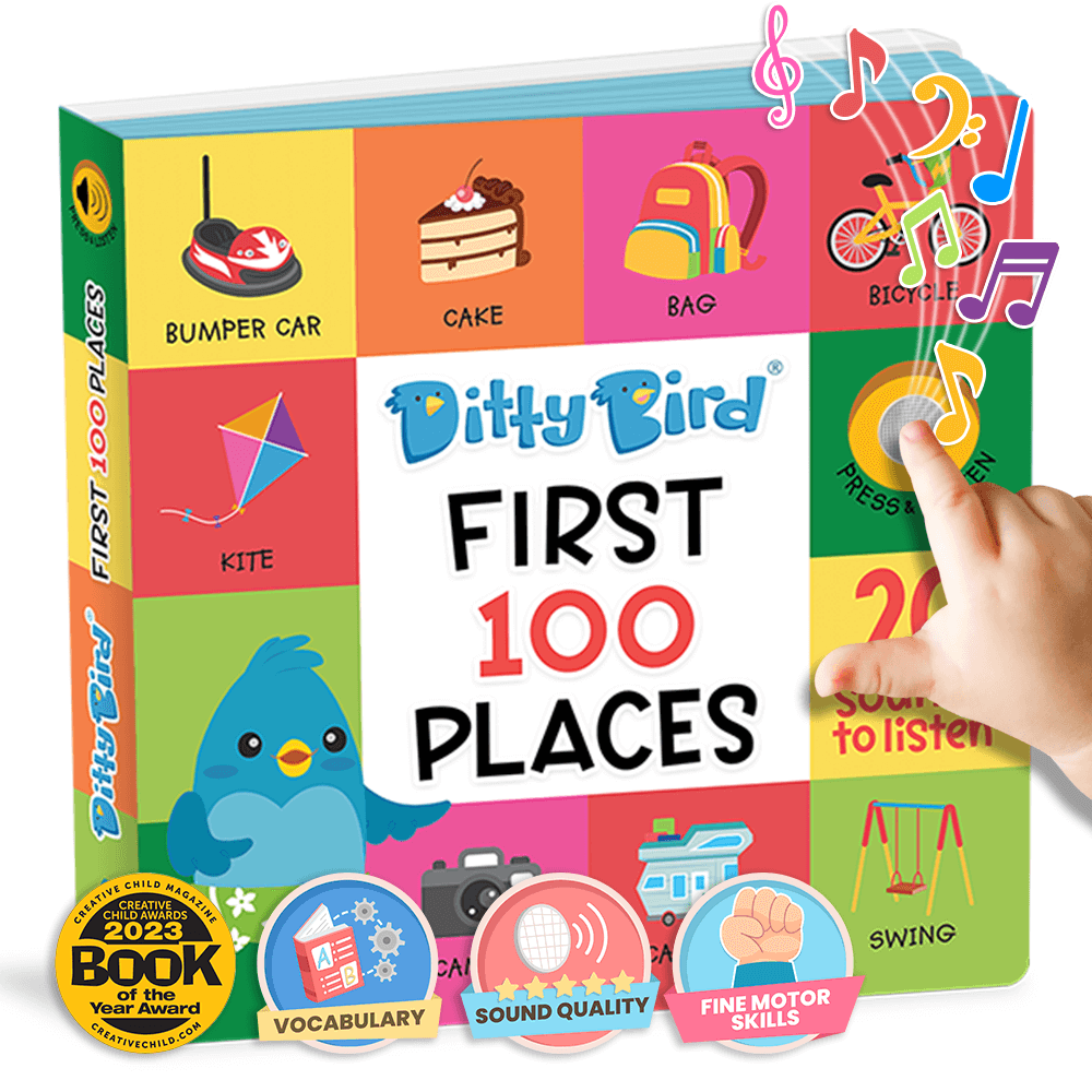 Ditty Bird 100 Places Sound Book