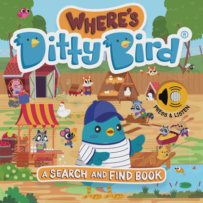 NEW! Where's Ditty Bird? Search & Find | USB-C Rechargeable